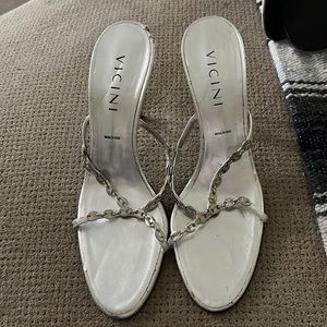 Vincini silver sandal